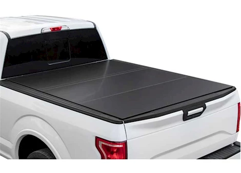 LOWMAX 22-C RIVIAN R1T 4.6FT (W/ OEM TONNEAU TRACK) LOMAX FOLDING HARD COVER MATTE BLK