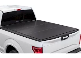 LOWMAX 22-c rivian r1t 4.6ft (w/ oem tonneau track) lomax folding hard cover matte blk