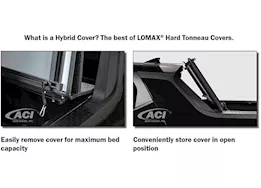 Access Bed Covers 22-c santa cruz 4ft (hybrid cover) stance hard cover black diamond mist tonneau cover