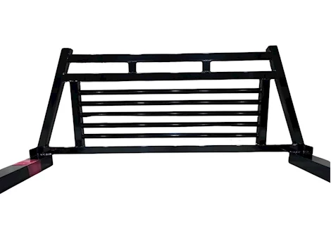 Anderson Custom Iron Works 07-13 SILVERADO 1500/07-14 2500/3500 XSWB HEADACHE RACK-CLOSED,TOOLBOX CUT HANDRAIL