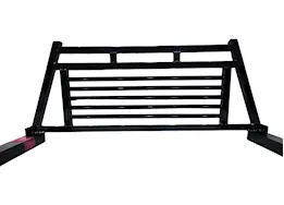 Anderson Custom Iron Works 10-23 ram 2500/3500 8ft lwb headache rack-closed, toolbox cut handrail