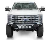 Addictive Desert 23-c f250/f350 bomber front bumper w/ recessed mounts for 4 rigid 360 lights