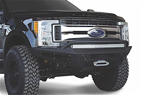 Addictive Desert Designs HoneyBadger Front Bumper with Winch Mount