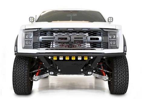 Addictive Desert 21-C F150 RAPTOR PRO FRONT BUMPER HAMMER BLACK POWDER COAT FINISH