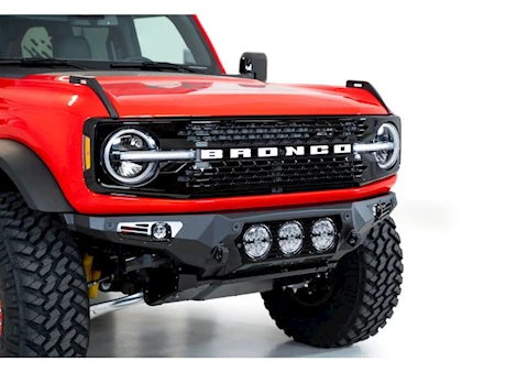 Addictive Desert 21-C FORD BRONCO BOMBER FRONT BUMPER BLACK POWDERCOAT FINISH