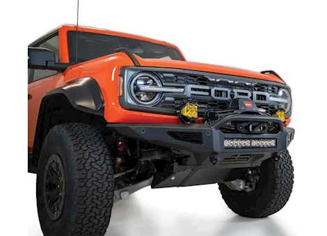 Addictive Desert 22-C BRONCO RAPTOR ROCK FIGHTER FRONT BUMPER BLACK