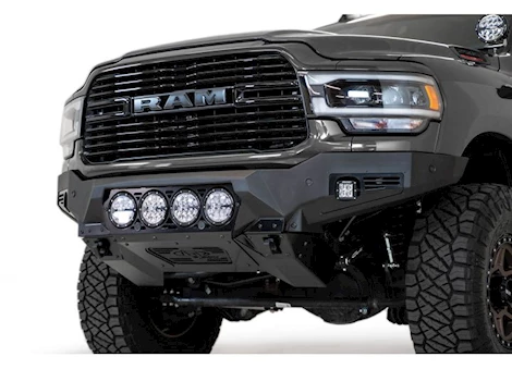 Addictive Desert 19-20 RAM 2500/3500 BOMBER FRONT BUMPER HAMMER BLACK