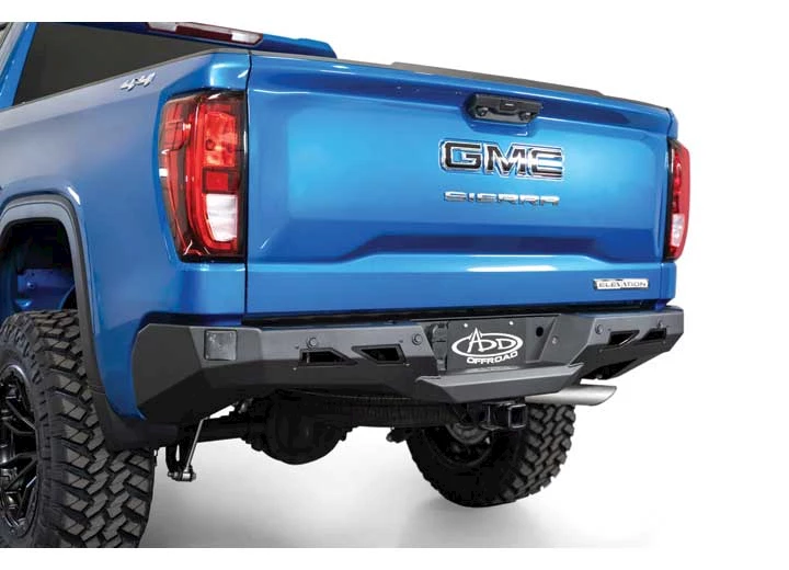 Addictive Desert 22-C SILVERADO/SIERRA 1500 BLACK LABEL REAR BUMPER(NOT COMPATIBLE WITH SUPERCRUISE)