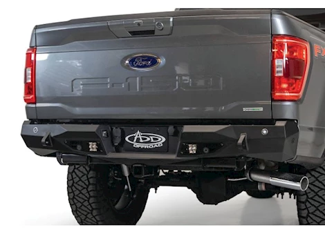 Addictive Desert 2021 FORD F-150 STEALTH FIGHTER REAR BUMPER BLACK