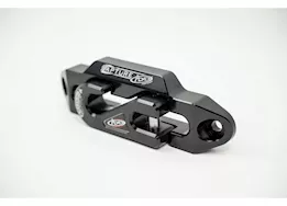 Addictive Desert 1 5/16" winch fairlead plate with recessed round end hook in black