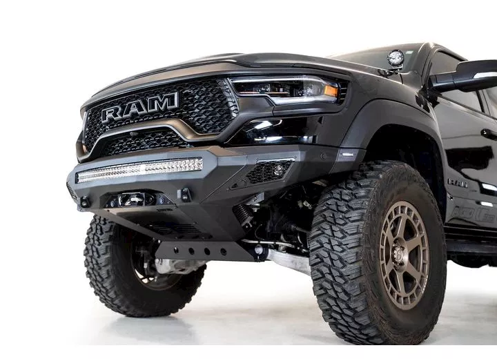 Addictive Desert 21-c ram 1500 trx stealth fighter front bumper black