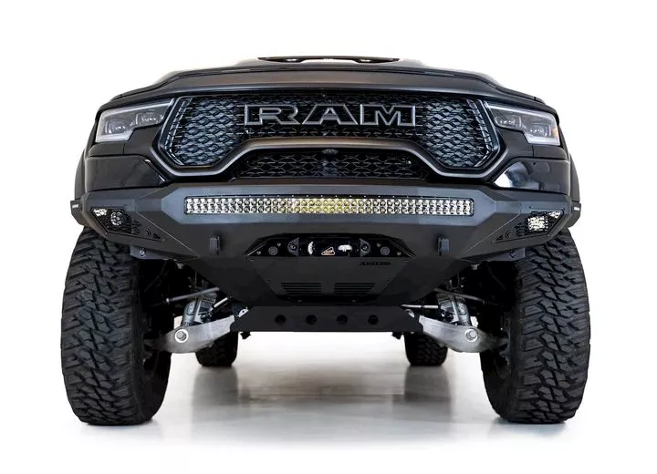 Addictive Desert 21-c ram 1500 trx stealth fighter front bumper black