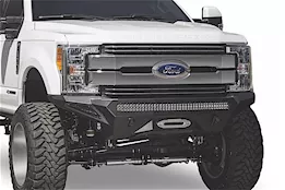 Addictive Desert 17-19 f250/f350 stealth fighter front bumper hammer/satin black