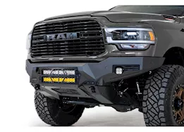 Addictive Desert 19-c ram 2500/3500 bomber front bumper hammer black