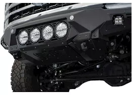 Addictive Desert 23-c f250/f350 bomber front bumper w/ recessed mounts for 3 baja lp6 lights