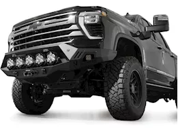 Addictive Desert 24-c silverado 2500/3500 bomber hd front bumper w/ winch mount