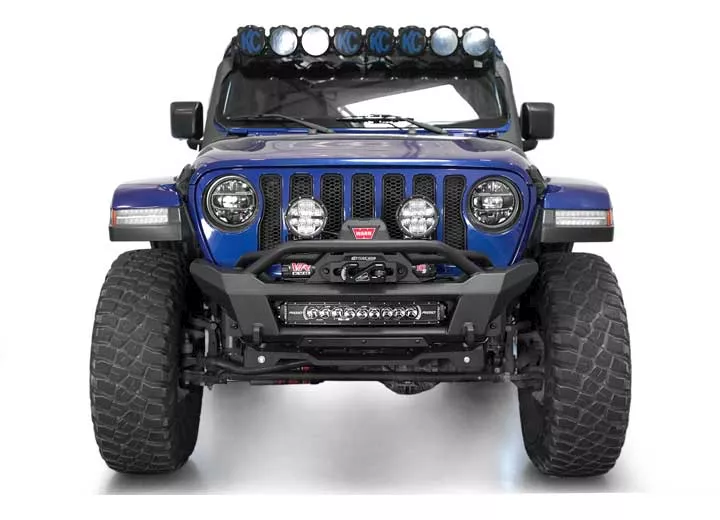 Addictive Desert 18-c wrangler phantom winch stubby front bumper