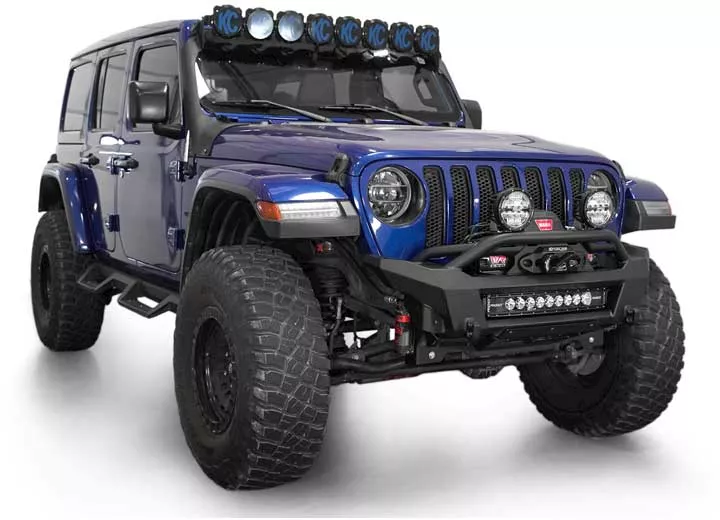 Addictive Desert 18-c wrangler phantom winch stubby front bumper