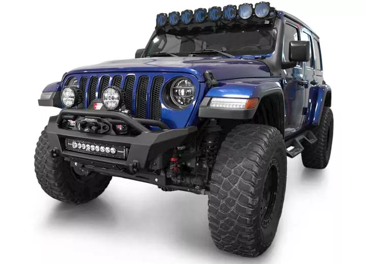 Addictive Desert 18-c wrangler phantom winch stubby front bumper