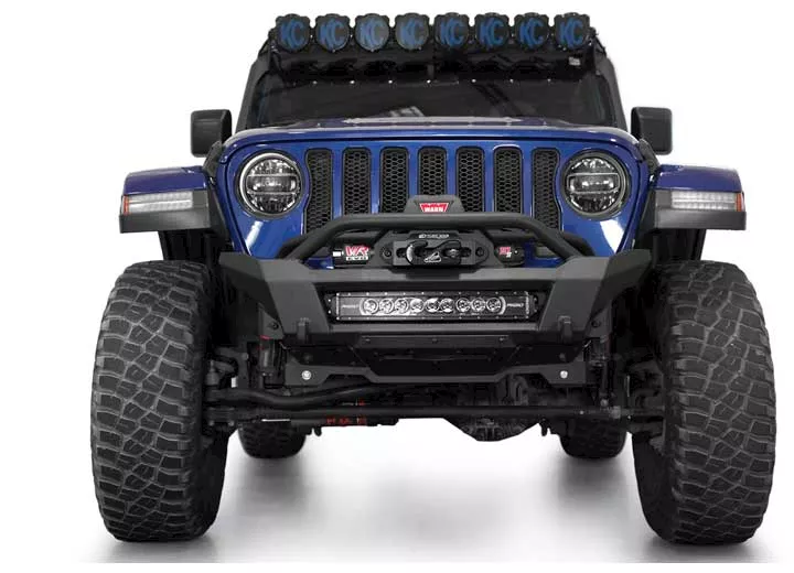 Addictive Desert 18-c wrangler phantom winch stubby front bumper