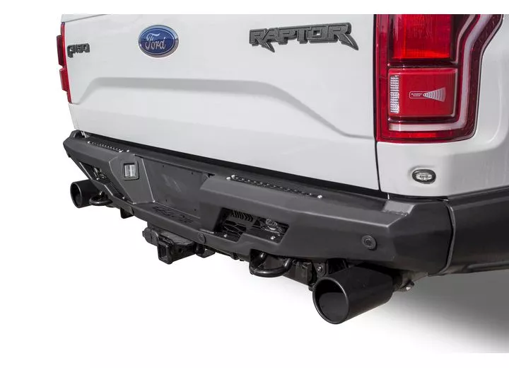 Addictive Desert Designs Stealth Fighter Rear Bumper with Backup Sensor Cutout