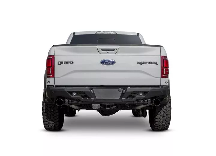 Addictive Desert Designs Stealth Fighter Rear Bumper with Backup Sensor Cutout