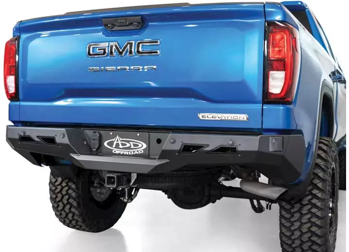 Addictive Desert 22-c silverado/sierra 1500 black label rear bumper(not compatible with supercruise)