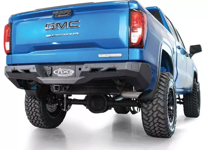 Addictive Desert 22-c silverado/sierra 1500 black label rear bumper(not compatible with supercruise)