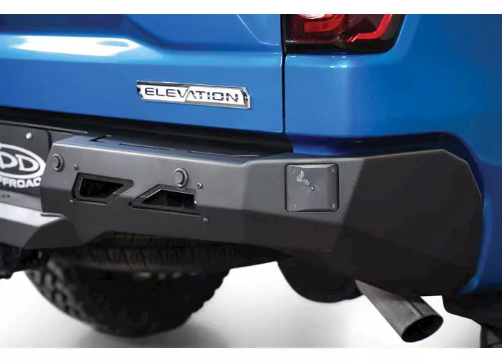 Addictive Desert 22-c silverado/sierra 1500 black label rear bumper(not compatible with supercruise)