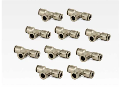 Air Lift Company Tee fitting - 1/4in ptc x 1/4in ptc (10 pack) Main Image