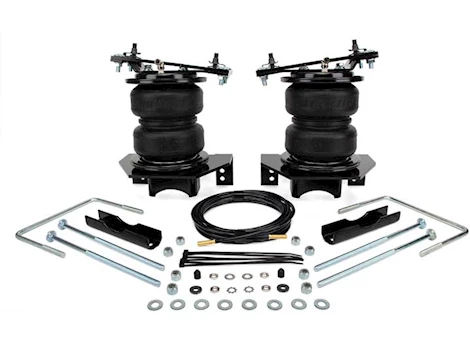 Air Lift Company 23-C F350(DRW)LOADLIFTER 5000 ULTIMATE AIR SPRING KIT-PLASTIC END CAP/BLK POWDER COATED ROLL PLATES