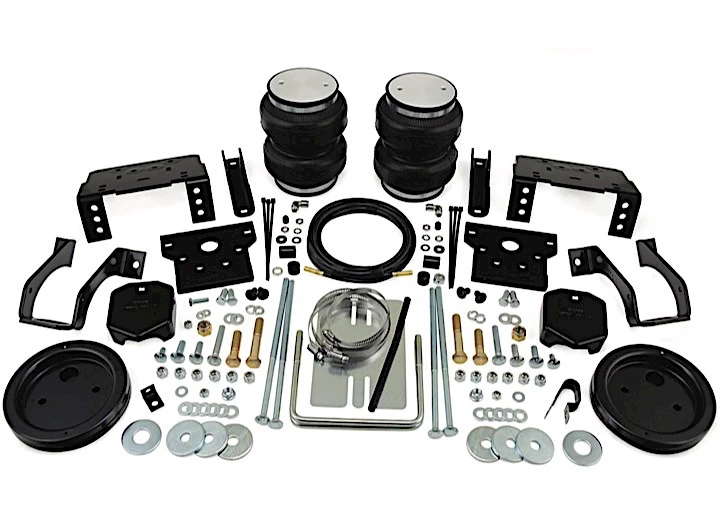 Air Lift Company 99-04 f250/f350 4wd loadlift 5000 ult pro series air spg kit w/int jounce bumper Main Image