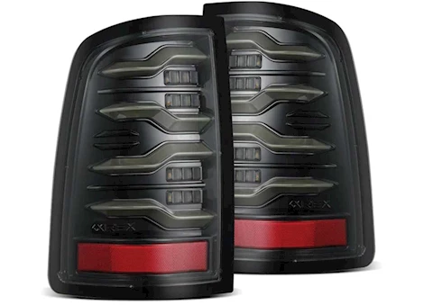 AlphaRex USA 09-18 RAM 1500/10-18 2500/3500/19-20 CLASSIC LUXX-SERIES LED TAIL LIGHTS ALPHA-BLACK