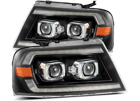 AlphaRex USA 04-08 F150 MARK LT PRO-SERIES PROJECTOR HEADLIGHTS BLACK