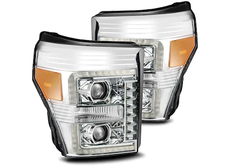 AlphaRex USA 11-16 F250/F350/F450/F550 SUPER DUTY LUXX-SERIES LED PROJECTOR HEADLIGHTS