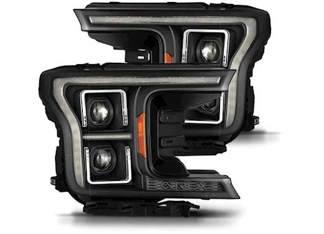 AlphaRex USA 18-20 F150 LUXX-SERIES LED PROJECTOR HEADLIGHTS, CONVERTER REQ W/LED HEADLIGHTS