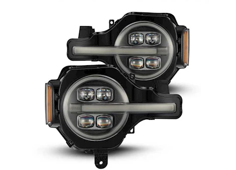 AlphaRex USA 21-23 BRONCO NOVA LED PROJECTOR HEADLIGHTS/ALPHA-BLACK