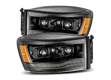 AlphaRex USA 06-08 ram 1500/06-09 ram 2500/3500hd luxx-series led projector headlights Main Image