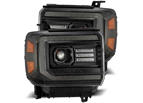 AlphaRex USA 14-18 sierra luxx-series led projector headlights alpha-black Main Image