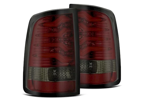 AlphaRex USA 09-19 RAM 1500(19-20 CLASSIC)/10-19 RAM 2500/3500 PRO-SERIES LED TAIL LIGHTS RED SMOKE