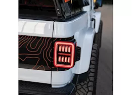 AlphaRex USA 19-c gladiator jt nova prismatic led tail lights alpha-black