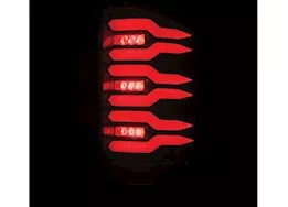 AlphaRex USA 07-13 silverado 1500/07-14 2500/3500hd luxx led tail lights black/red
