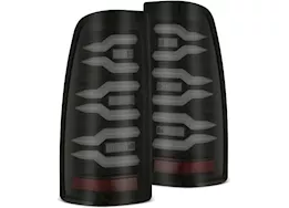 AlphaRex USA 99-06 silverado/sierra 1500/2500/3500hd luxx led tail lights black