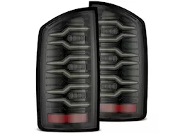 AlphaRex USA 07-08 ram 1500/07-09 2500/3500 luxx-series led tail lights alpha-black