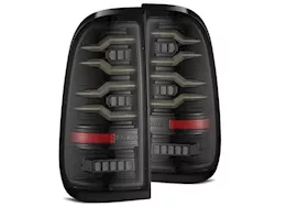 AlphaRex USA 97-03 f150/99-16 f250/350 luxx led tail lights alpha-black