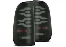 AlphaRex USA 97-03 f150/99-16 f250/350 luxx led tail lights black