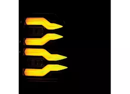 AlphaRex USA 97-03 f150/99-16 f250/350 luxx led tail lights black