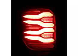 AlphaRex USA 10-22 4runner luxx-series led tail lights black w/activation light & seq signal amber