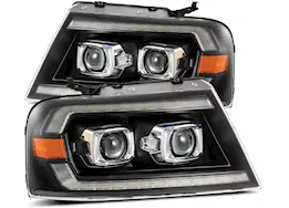 AlphaRex USA 04-08 f150 mark lt pro-series projector headlights black