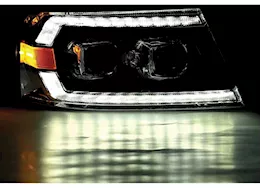 AlphaRex USA 04-08 f150 mark lt pro-series projector headlights black